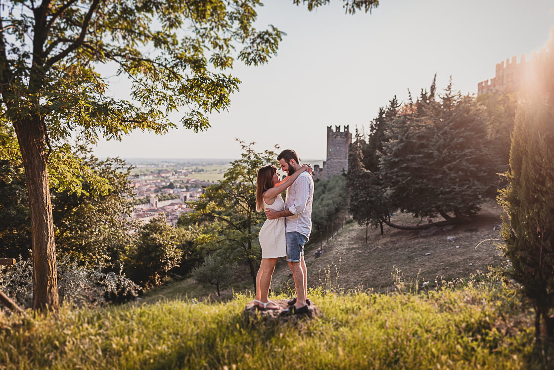 Nicola Cuapiolo - Foto di coppia | Ilaria & Matteo | Castello di Soave